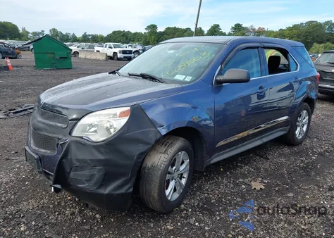 2013 Chevrolet Equinox Ls from USA, damaged, VIN 2GNALBEKXD6265434